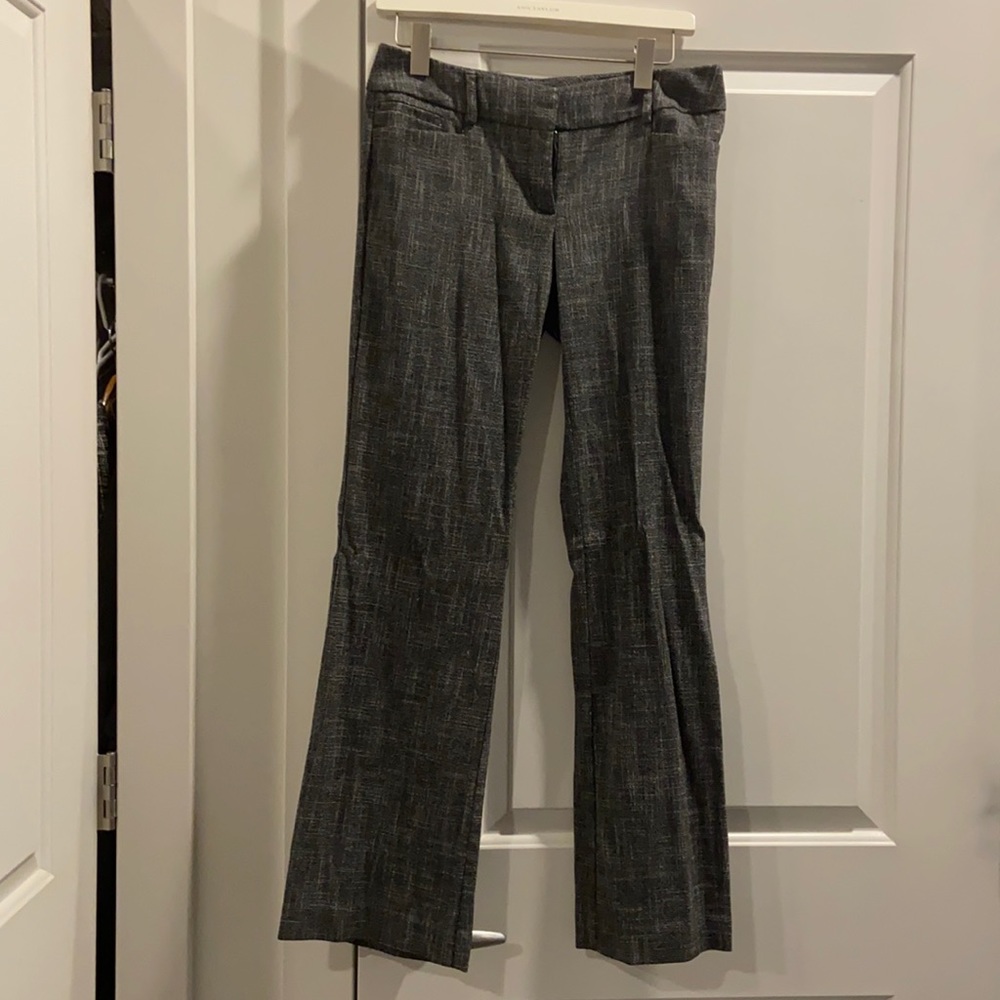Black white dress pants